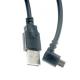 Left Right Up Down Angle 1M 2M 3M 5M Data Charging 90 Degree Micro to USB Cable