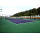 8mm Outdoor Tennis Court Flooring Silicon PU Painting 