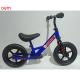 12 Inch Wheel Childrens Balance Bikes With Adjustable Seat