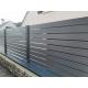 Industrial Alloy 6063 Aluminum Fence with Individual Panel Size and Powder Coating