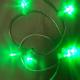 green PVC crystal Wire DC 12V clip light 1000leds fairy light string 100m/roll led bud lights