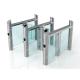 Apartment Swing Barrier Gate DC Motor Anti Tail Hydraulic Damper