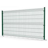 ECO Friendly PVC Coated Wire Mesh Fence 3D Curved Security Welded Fence