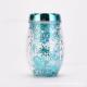 Amazon U-shaped 12oz Wine Glass Egg Cup Double-layer Portable Plastic Cup Outdoor Drink Water Cup
