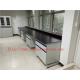 Resistance TO Acid / Alkali Chemistry Lab Cabinets and Countertops Furniture for inspection / publi bureau laboratory