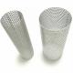 Durable Wire Mesh Filter Cylinder , SS 304 316 316L Perforated Filter Tube Cartridge