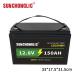 High Safety LiFePO4 Lithium Battery Output 12.8V 150ah Lifepo4 Battery