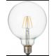 LED Filament 4w G95 400 Lumen LAMP Retro Saving Energy Indoor Chips Transparent Glass Bulb House Office Used EU Model