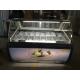 110V Commercial Glass Chest Showcase For Ice Cream With ETL R404a Refrigerant