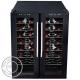 OP-A1001 Electric Direct Cooling Wine Two Glass Doors Display Cooler