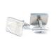 Tagor Jewelry Regular Inventory High Quality Hot 316L Stainless Steel Cuff Links CQK98