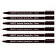 Black Pigment Ink PP Technical Drawing Pens for Sketching or Writing Waterproof