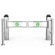 Subway DC Motor Swing Door Turnstiles 4 Doors Biometric Device Wing Barrier Driven