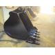 Doosan DX140 Backhoe Bucket Teeth 0.36 Cum Deep Spade Bucket CE Approved