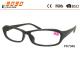 Classic culling reading glasses with plastic frame ,suitable for men and women