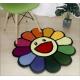 Household Sun Flower Imitation Cashmere  Chair Floor Mat 200*300cm