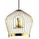 Classical / Contemporary Bird Cage Round Pendant Light For Living Room