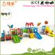 Kids Outdoor Plastic Playground, Plastic Playground Equipment Outdoor