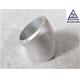 45 degree 316L Sch80 3'' ANSI B16.9 Stainless Steel Pipe Elbows For Pipeline Transportation