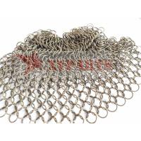 Bronze Stainless Steel Chainmail Metal Ring Mesh For Wall Curtains