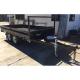 Safety 10x6 Tray Top Trailer , Flat Top Tandem Trailer Heavy Duty