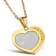 New Fashion Tagor Jewelry 316L Stainless Steel Pendant Necklace TYGN068