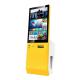 19 Touch Screen Self Service Payment Ticket Kiosk Machine For Amusement Parking Place