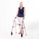 Space Saver Medical Folding Walker For Adult Travel Walking Aids 400lbs