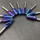 Convenient Storage Case Included Precision Cutting Hard Alloy Rotary Burr Set TREE/ROUND TREE/CYLINDRICAL SHAPE BURRS