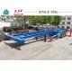 40FT 3 Axle Skeleton Chassis Trailer , Skeletal Container Trailer For Transportation