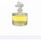 Luxury Decorative Glass Perfume Bottles , Aroma Reed Diffuser With Unique Cap