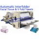Facial Tissue Converting Machine With Fully Automatic Tissue Paper Packing Machine