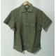 Summer 100 Percent Hemp Short Sleeve Shirts Button Placket Machine Wash