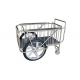 Stainless Steel Medical Drugs Trolley With Two Big Wheels / Two Small Casters