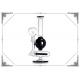 Black Skull Glass Water Pipe Glass Pipe Dab Oil Rigs With Inline Percolator Hookah
