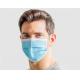 Hypoallergenic 3 Ply Non Woven Mask CE FDA Certificated 50 Pcs Per Box