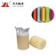 Moisture Chemical Resistant Textile Adhesive Glue , Yellowish Polyester Fabric Glue PUR-6397-1