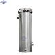 Top standard water filtration stainless steel bag filter housing machine