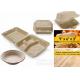 EN13432 Eco Friendly Dinnerware Corn Starch Disposable Lunch Container