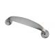 Minimalist Modern type zinc zlloy material brushed nickel pull handle