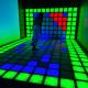 Portable LED Floor Interactive Light up Activate Game Room Panels 200 Games Programs 30x30cm