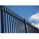 2430*1600mm Factory Outlet Welded Galvanized Power Coated Steel Fence/Ranch /Garden Fencing with Flattened Spear