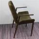 Italy Style Metal Wood Frame 46cm High Back Dining Chair