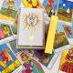 Printing Oracle Custom Tarot Cards 57x87mm Affirmation Deck With Gold Edges