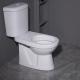 White Washdown Close Coupled Two Piece Toilets WC S Trap Dual Flush