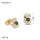 Animal Cute 316L Stainless Steel Earrings Girl Gold Plated Jewelry