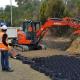 HDPE Geocell Used in Road Construction for Slope Protection Retaining Wall and Driveway