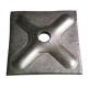 Square Pressed Scaffolding Accessories Tie Rod Washer Plate Tie Rod Nut and Waller Plate