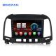 Hot Android 10 2 Din WIFI Touch Screen Car Multimedia Stereo Video for HYUNDAI SANTA FE 2005-2012 9 inch Car Radio