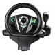 Black / White Vibration Driving Game Steering Wheel For PC / X-Input / P2 / P3